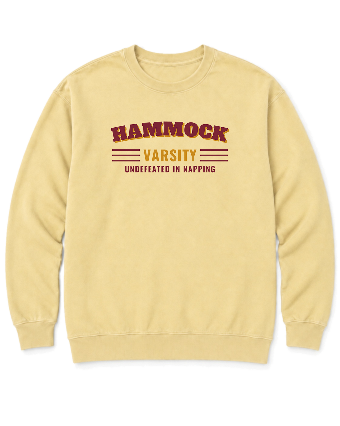 Hammock Varsity Sweatshirt - Butter