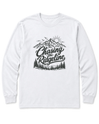 Chasing the Ridgeline Long Sleeve Shirt - White