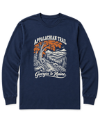 Appalachian Trail Long Sleeve Shirt - Navy