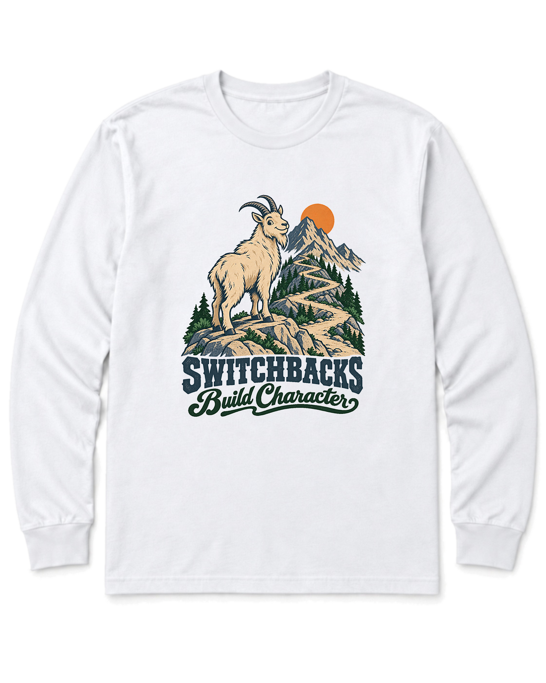 Switchbacks Build Character Long Sleeve Shirt - White