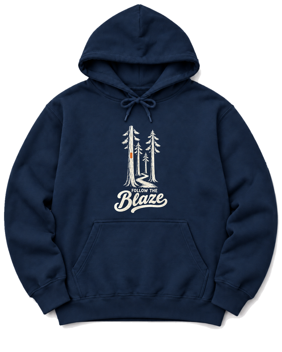 Follow the Blaze Hoodie - Navy