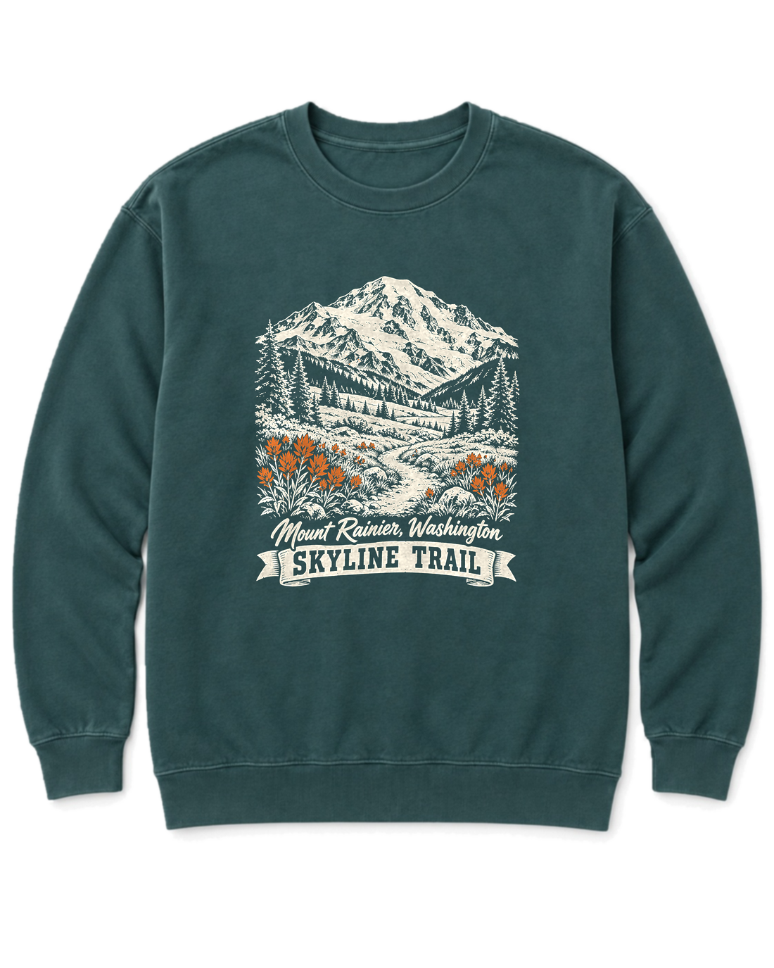 Skyline Trail Sweatshirt - Blue Spruce
