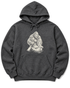 Bigfoot Canoe Hoodie - Dark Heather