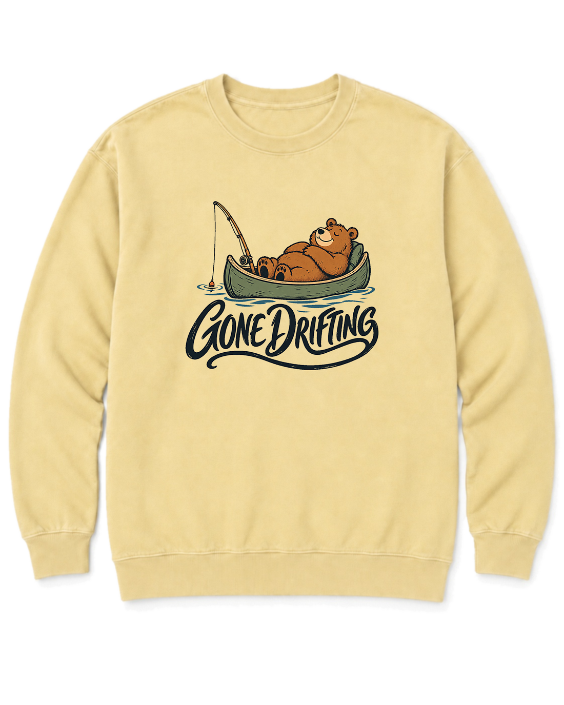 Gone Drifting Sweatshirt - Butter
