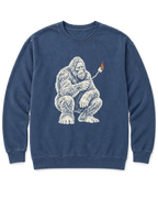 Bigfoot S'mores Sweatshirt - Denim