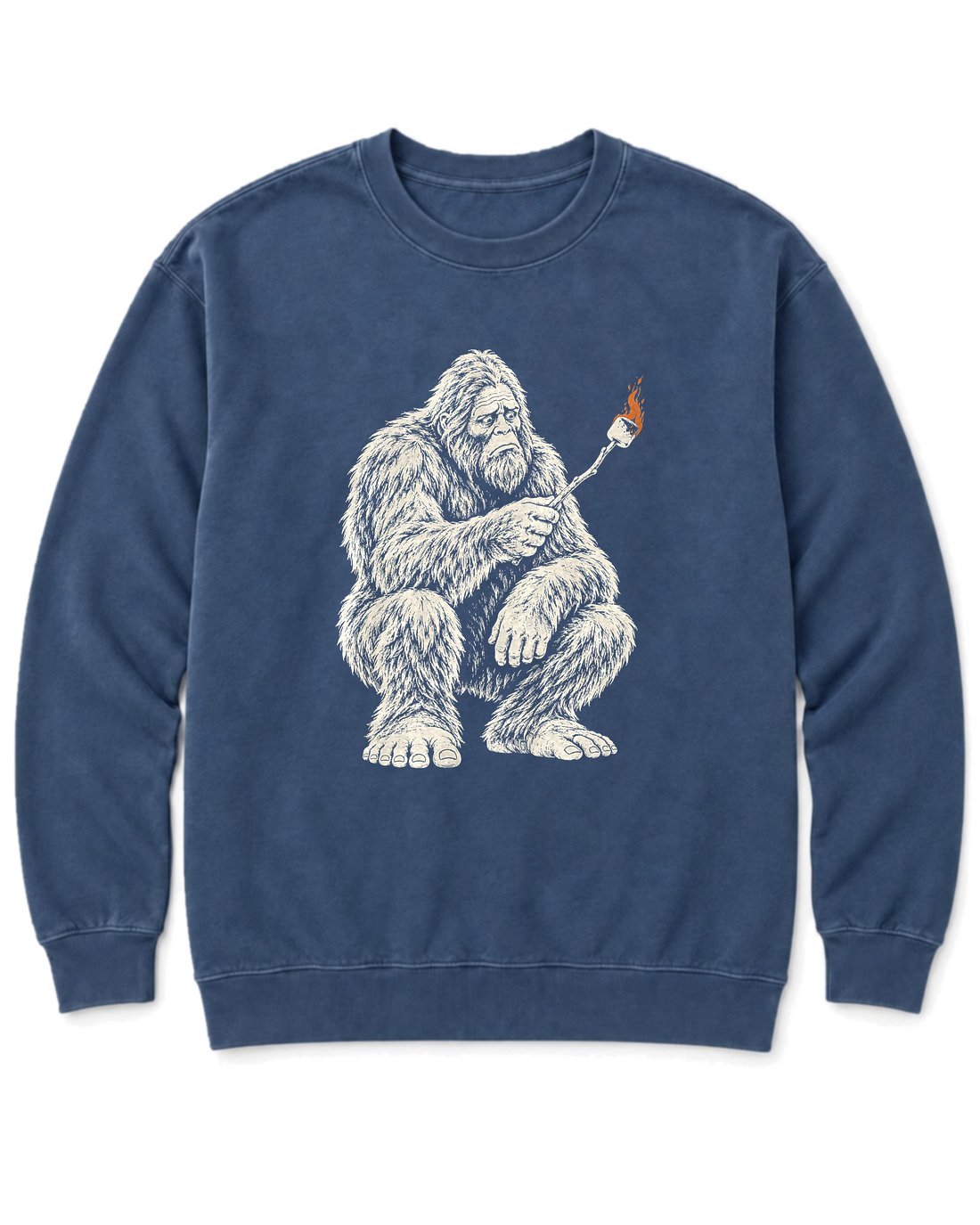 Bigfoot S'mores Sweatshirt - Denim
