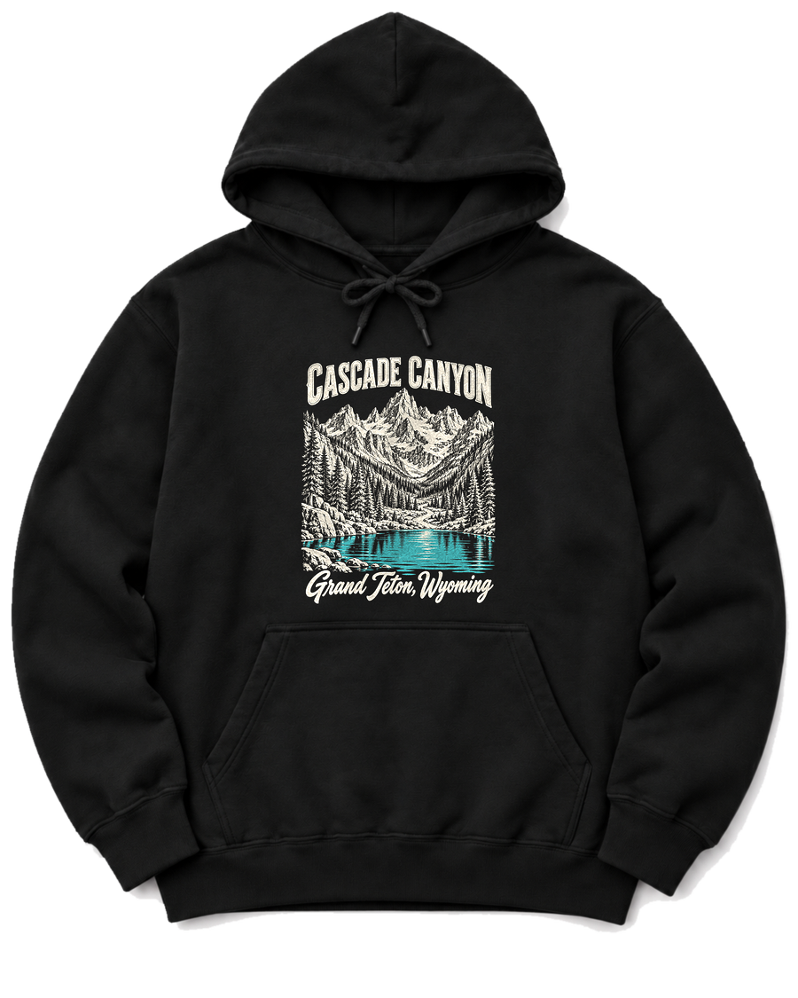 Cascade Canyon Hoodie - Black