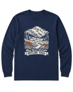 Skyline Trail Long Sleeve Shirt - Navy