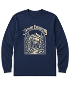 Into the Evergreen Long Sleeve Shirt - Navy