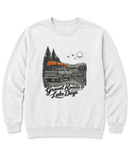 Gravel Roads & Lake Days Sweatshirt - White