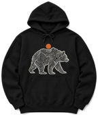 Topo Bear Hoodie - Black