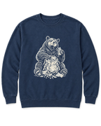 Snack Thief Bear Sweatshirt - True Navy