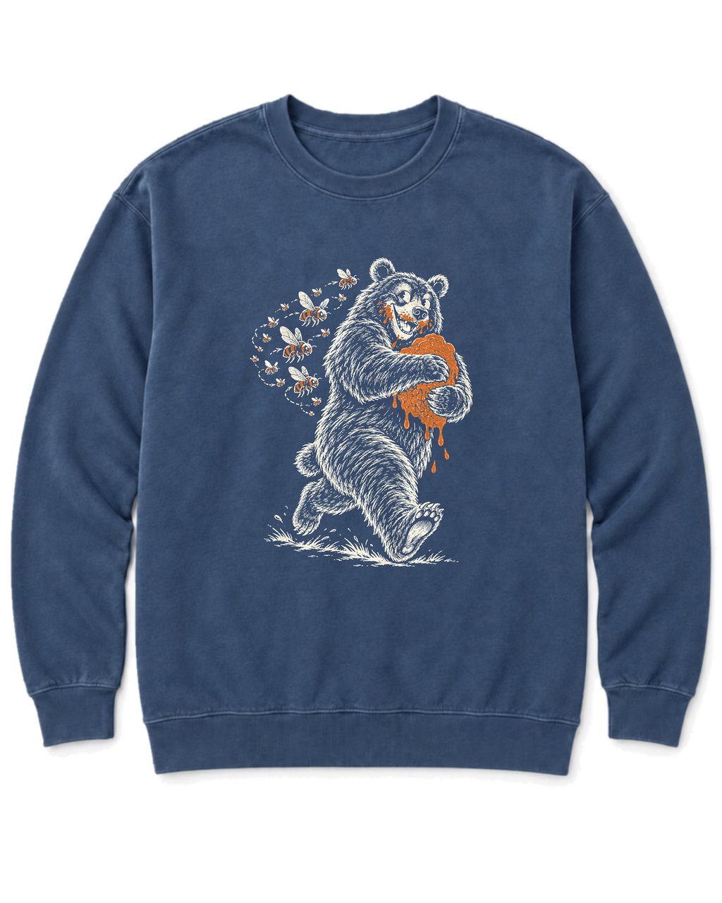 Honey Heist Sweatshirt - Denim