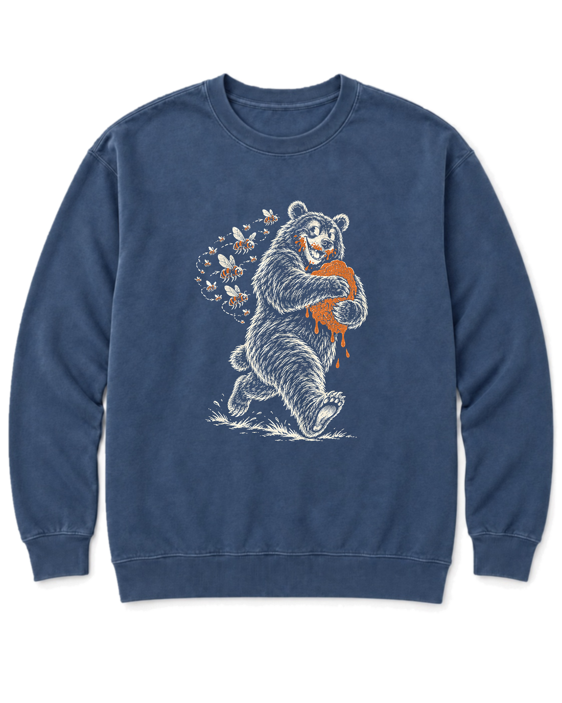 Honey Heist Sweatshirt - Denim