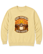 Sun-Powered, Coffee-Assisted Sweatshirt - Butter