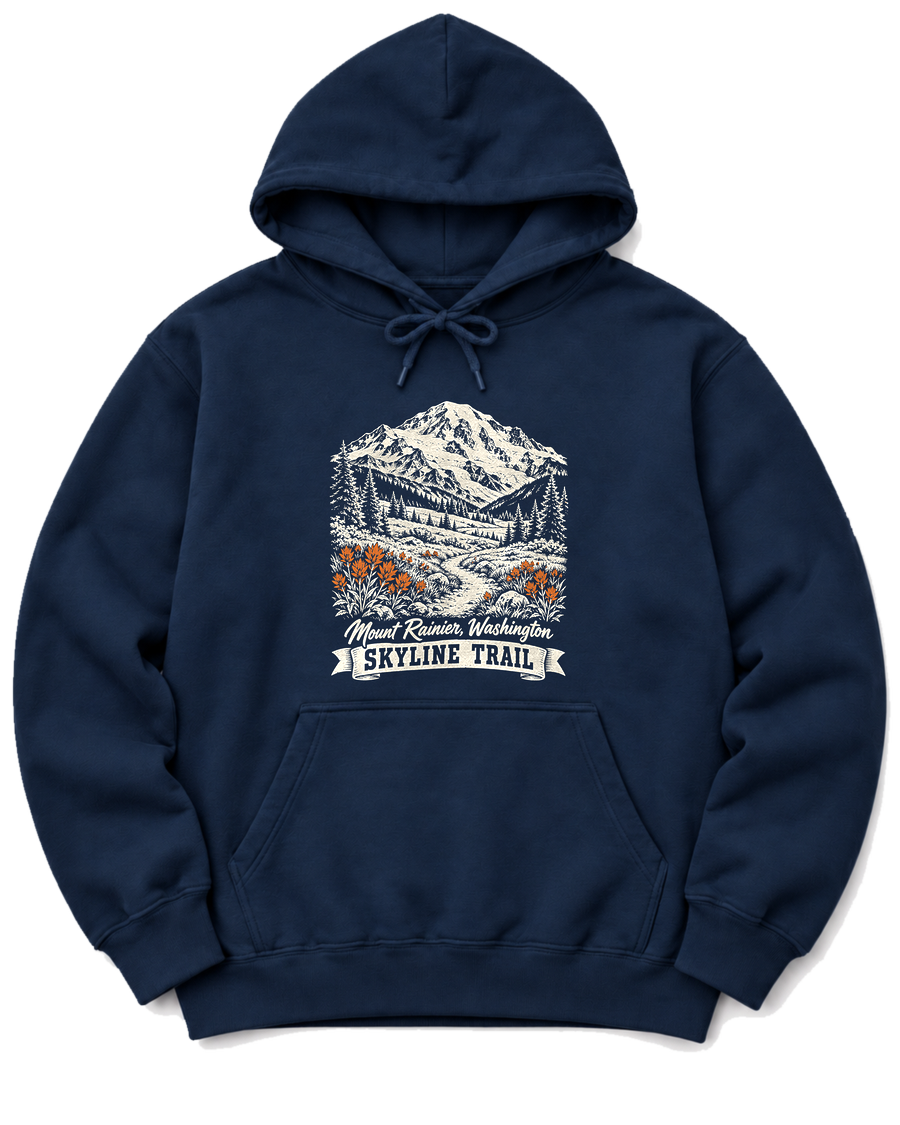 Skyline Trail Hoodie - Navy