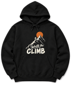 Worth the Climb Hoodie - Black