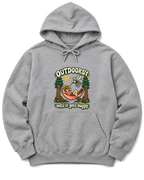 Outdoorsy Until It Gets Buggy Hoodie - Sport Grey