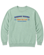 Scenic Views from the Car Sweatshirt - Chalky Mint