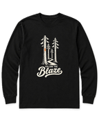Follow the Blaze Long Sleeve Shirt - Black