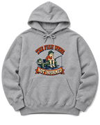 The Fish Were Not Informed Hoodie - Sport Grey