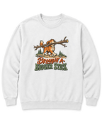 Brought a Bigger Stick Sweatshirt - White
