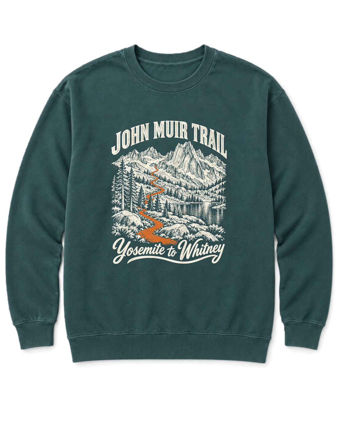 John Muir Trail Sweatshirt - Blue Spruce