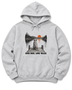 Good Dogs, Long Walks Hoodie - Ash