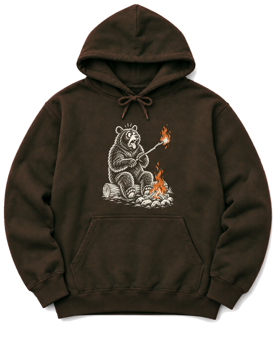 Marshmallow Meltdown Hoodie - Dark Chocolate