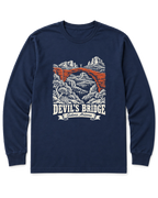 Devil's Bridge Long Sleeve Shirt - Navy