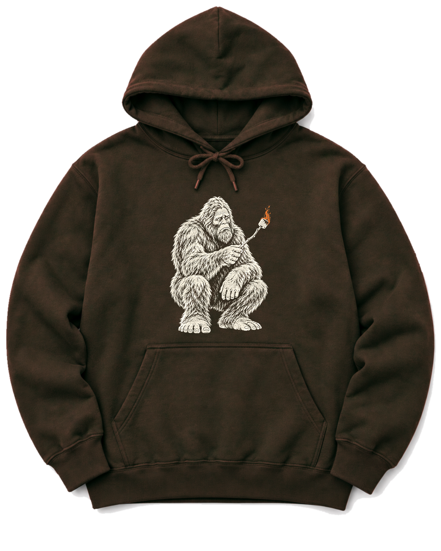 Bigfoot S'mores Hoodie - Dark Chocolate