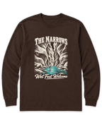 The Narrows Long Sleeve Shirt - Dark Chocolate