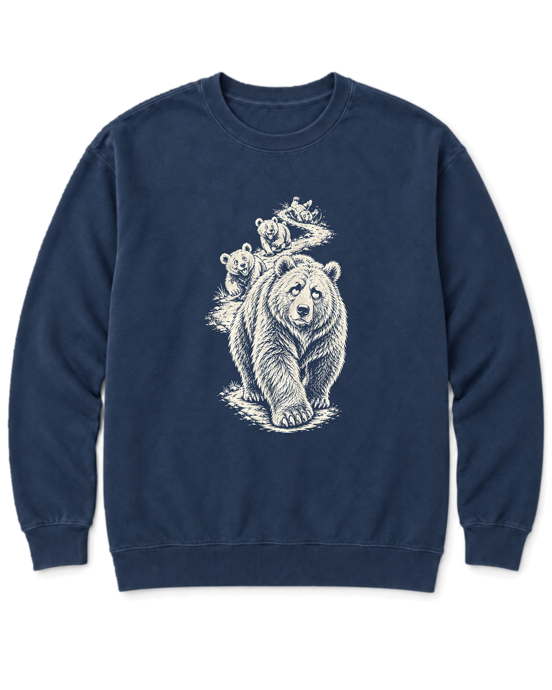 Mama Bear Hike Sweatshirt - True Navy