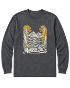 Maroon Bells Long Sleeve Shirt - Dark Heather