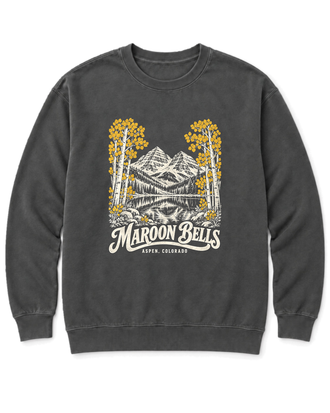 Maroon Bells Sweatshirt - Pepper