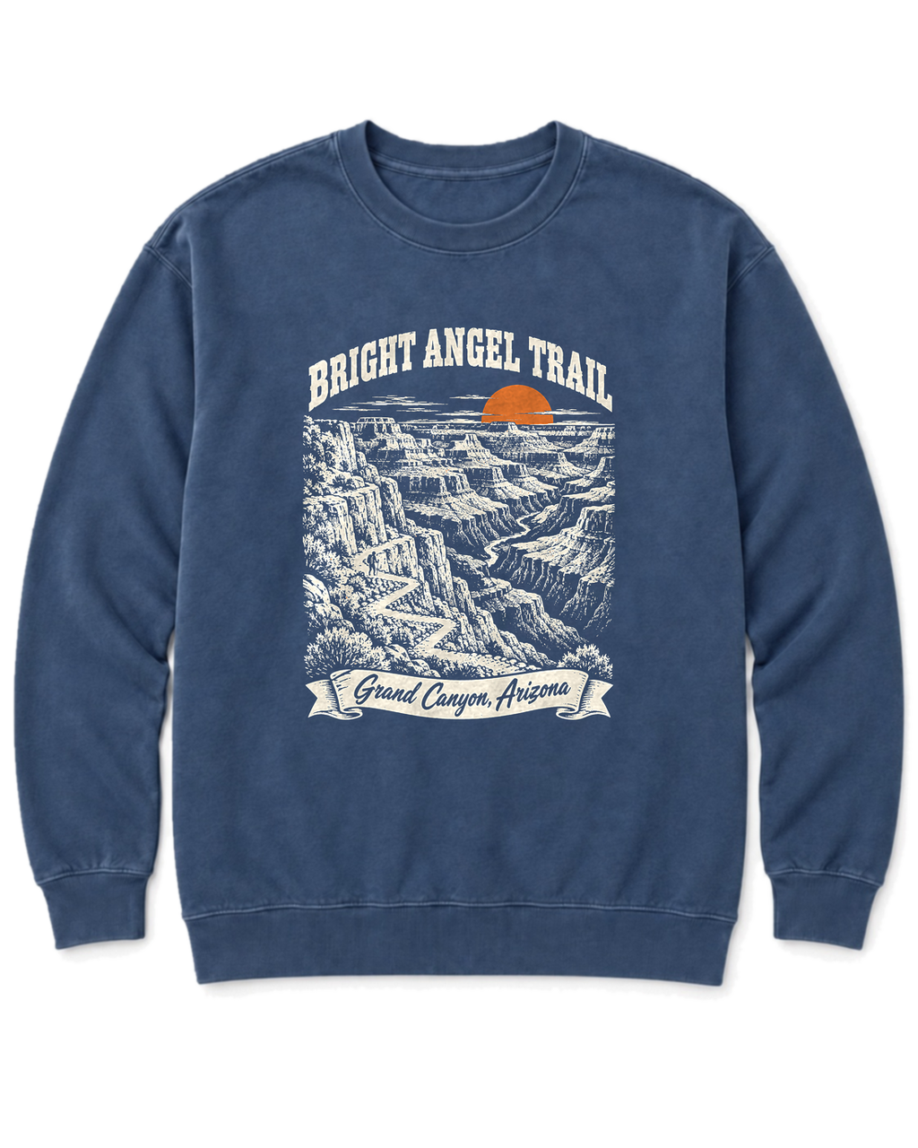 Bright Angel Trail Sweatshirt - Denim