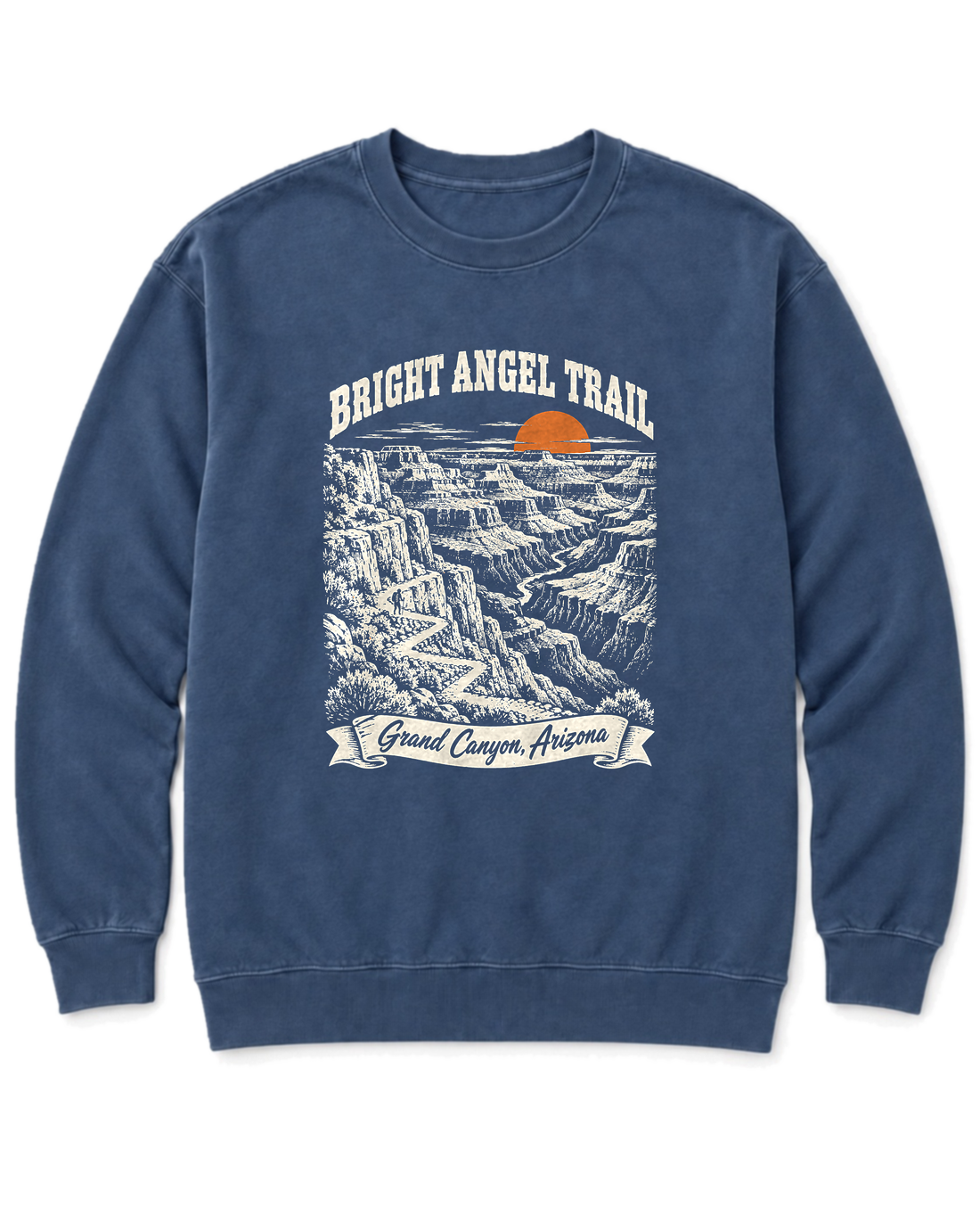 Bright Angel Trail Sweatshirt - Denim