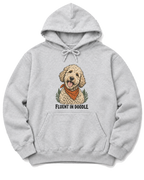 Fluent in Doodle Hoodie - Ash