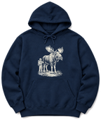 Moose Right of Way Hoodie - Navy