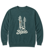 Follow the Blaze Sweatshirt - Blue Spruce