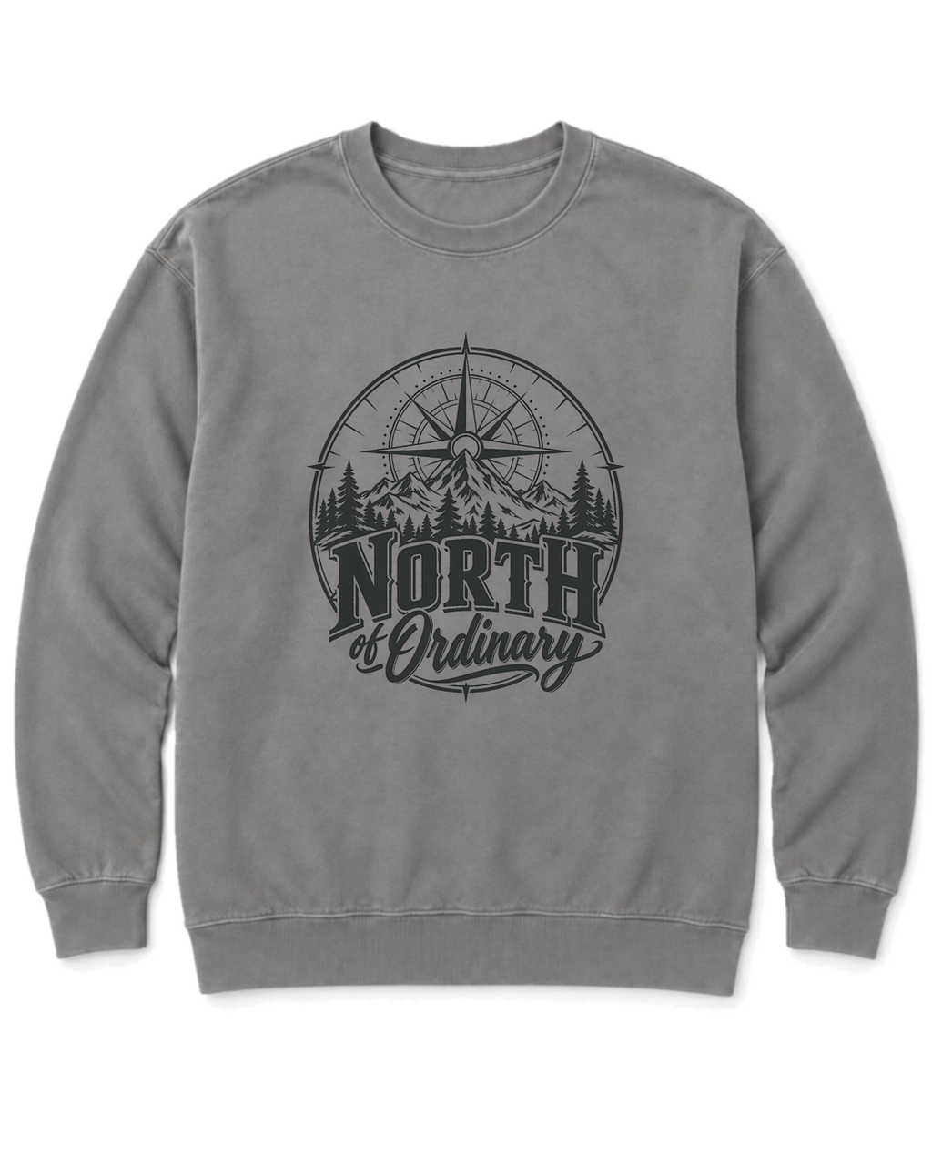 North of Ordinary Sweatshirt - Grey