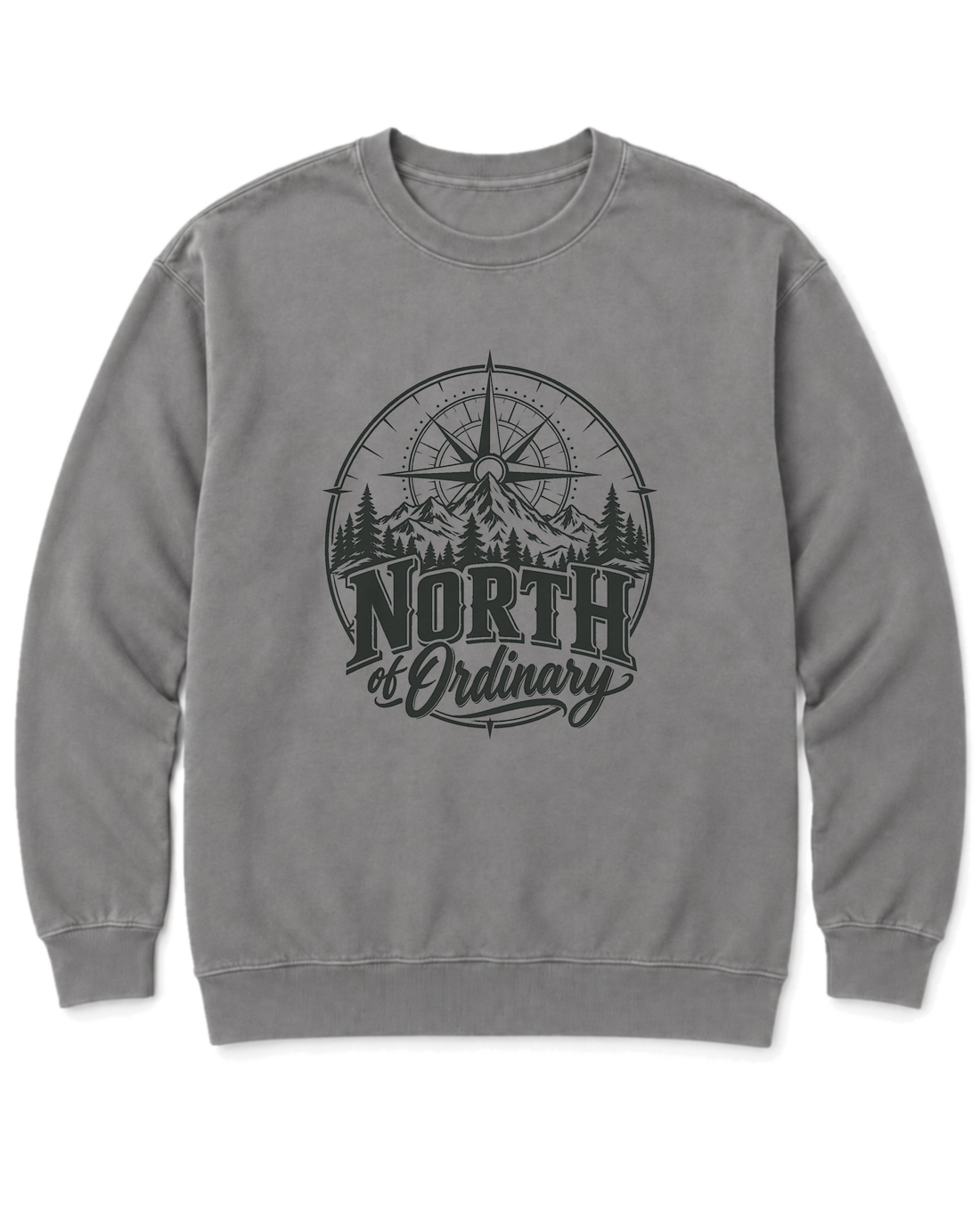 North of Ordinary Sweatshirt - Grey
