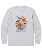 Wildflowers & Sunshine Long Sleeve Shirt - Ash