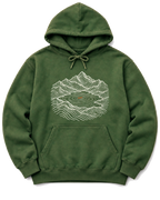Lake Canoe Hoodie - Military Green