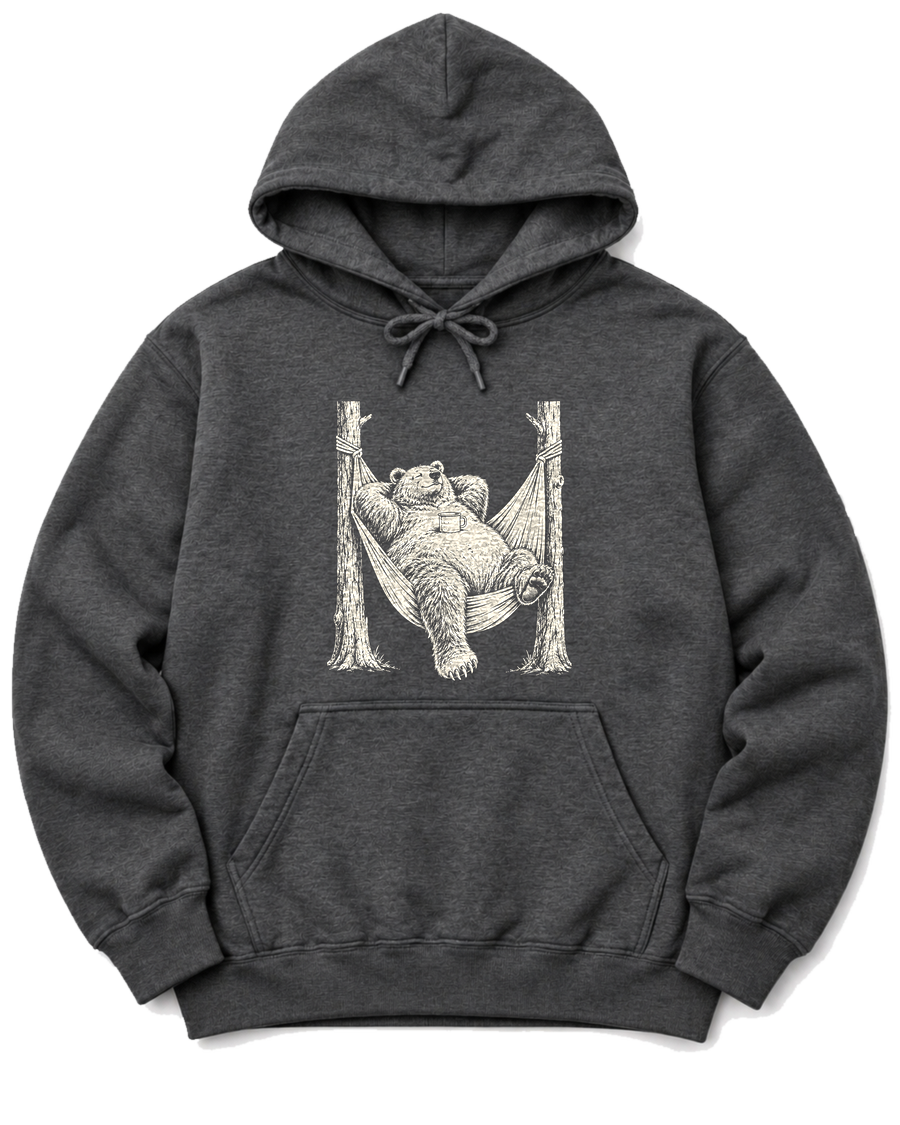 Hammock Grizzly Hoodie - Dark Heather