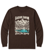 Cascade Canyon Long Sleeve Shirt - Dark Chocolate