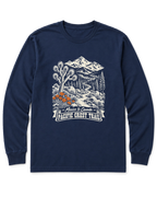 Pacific Crest Trail Long Sleeve Shirt - Navy