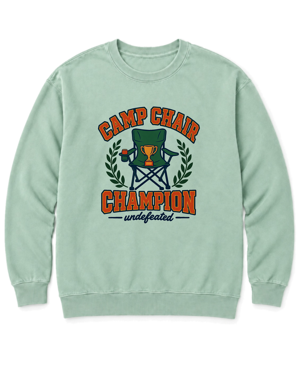 Camp Chair Champion Sweatshirt - Chalky Mint