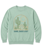 Sand, Sage & Sky Sweatshirt - Chalky Mint