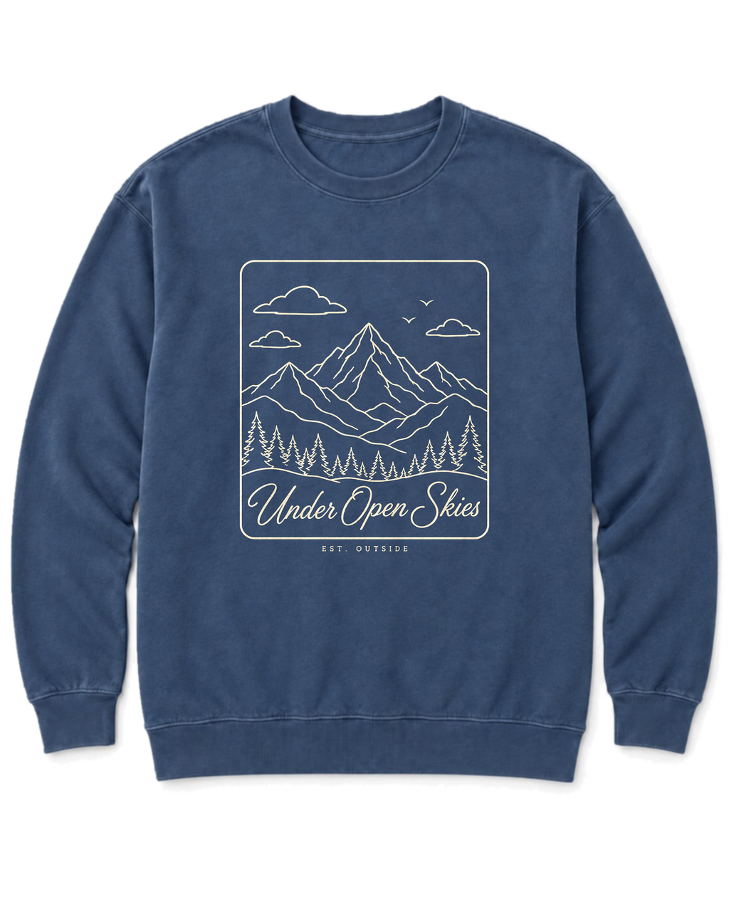 Under Open Skies Sweatshirt - Denim